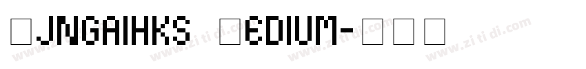 Mjngaihks Medium字体转换